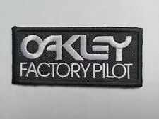 OAKLEY FACTORY PILOT PATCH BMX MX MOTOCROSS SX MTB SKATE SK8 SURF BIKE NOVA comprar usado  Enviando para Brazil