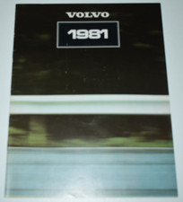 Folheto de vendas VOLVO 1981 RANGE UK 343, 345, 244, 245, 264, 265 comprar usado  Enviando para Brazil