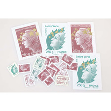 Lot timbres validités d'occasion  Brignais
