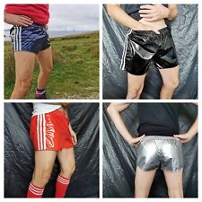 Striped shorts glossy for sale  LUDLOW