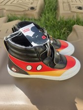 Tênis Disney Mickey Mouse Ground Up masculino/juvenil cano alto tamanho 12 novo com etiquetas comprar usado  Enviando para Brazil