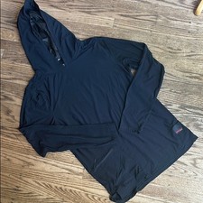 Pulôver Wolaco com capuz masculino estilo de vida ativo atlético preto médio em excelente estado usado comprar usado  Enviando para Brazil