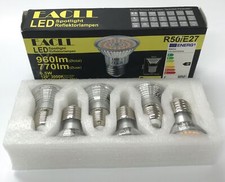 EACLL E27 LED ciepła biel 6,5W Zastępuje halogenową lampę klejową 100W, 6-pak. 770 lum na sprzedaż  PL