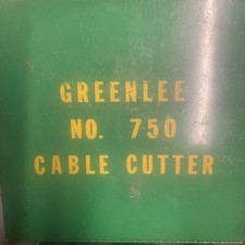 Greenlee 750 hydraulic for sale  Oxford