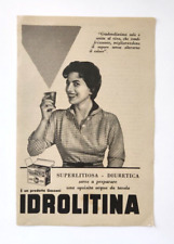 Pubblicita idrolitina gazzoni usato  Ferrara