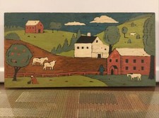 Vtg folk art for sale  Burlington