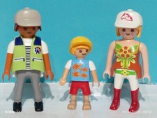 PLAYMOBIL x3 FIGURAS FAMÍLIA VERÃO FÉRIAS PARQUE CIDADE FAZENDA INFANTIL JARDIM comprar usado  Enviando para Brazil