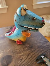 Metal colorful dinosaur for sale  USA