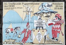 Plakat treffpunkt puppentheate gebraucht kaufen  Oranienburg