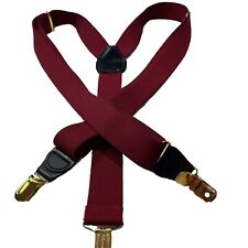 Gillmons burgundy suspenders for sale  Grand Haven