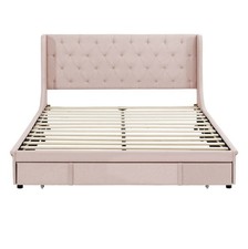 Merax polsterbett 140x200 gebraucht kaufen  Frankfurt am Main