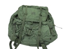 MOCHILA DE CAMPO MILITAR OD GREEN ALICE PACK GRANDE LC-1 COMBATE NÁILON (SOMENTE BOLSA), usado comprar usado  Enviando para Brazil