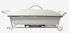 White ceramic chafing for sale  Killeen