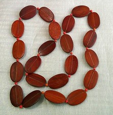 Wooden oval bead for sale  Charlotte