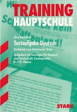 Training hauptschule textaufga gebraucht kaufen  Haan