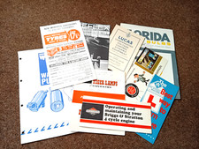 Joblot 1960s motoring for sale  MATLOCK