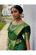Kanchipuram designer silk for sale  SOUTHALL