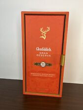 Whisky escocés Glenfiddich Gran Reserva caja vacía sin botella naranja  segunda mano  Embacar hacia Argentina