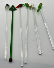 Assorted glass swizzle for sale  Camarillo
