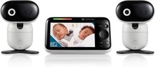 Monitor de bebê vídeo motorizado Motorola PIP1610 HD CONNECT 5.0" Wi-Fi HD excelente comprar usado  Enviando para Brazil