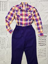 Ensemble costume plaid d'occasion  Garches