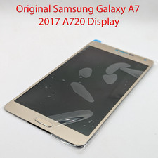 Original Samsung Galaxy A7 2017 A720 AMOLED Display + Rahmen Bildschirm Gold comprar usado  Enviando para Brazil