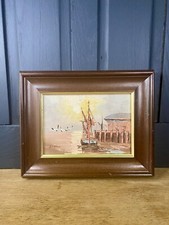 Mini seascape oil for sale  HEYWOOD
