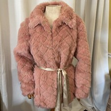 Women pink faux for sale  Hernando