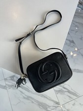Gucci Soho Disco Torba Skóra Crossbody Torba na ramię Mała Granatowa 308364 na sprzedaż  PL