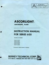 Ascorlight electronic flash for sale  Palm Bay