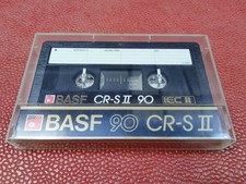 BASF CR-S II 90 VINTAGE 1985 CrO2 IEC II AUDIO CASSETTE TAPE Made in Germany comprar usado  Enviando para Brazil