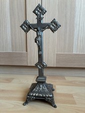 Ancien crucifix métal d'occasion  Strasbourg-