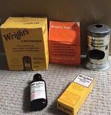 Vintage wrights vaporizer for sale  CARNFORTH
