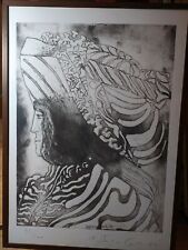 Quadro litografia arturo usato  Villarbasse