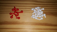 Pion rouge blanc d'occasion  Toulouse-