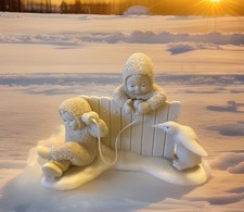 Department snowbabies burning for sale  HULL