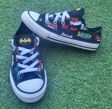 Converse batman trainers for sale  PETERBOROUGH