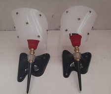 Paire applique vintage d'occasion  Condé-sur-Noireau