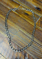 Silver tone chain for sale  Saint Clairsville