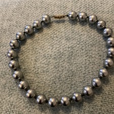 Grey pearl choker for sale  SEVENOAKS