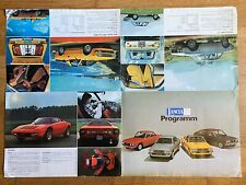 Lancia brochure poster for sale  WOODBRIDGE