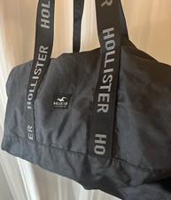  Bolsa tote Hollister preta poliéster 10x18 com alça destacável 853 comprar usado  Enviando para Brazil