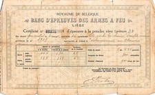 Liege firearms proof d'occasion  Expédié en Belgium