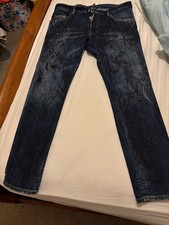 Squared mens jeans for sale  STOCKPORT