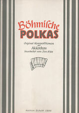 Noten polkas böhmen gebraucht kaufen  Regen