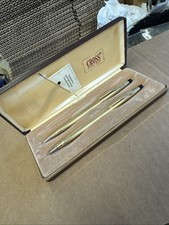 cross pen pencil set gold for sale  Orange