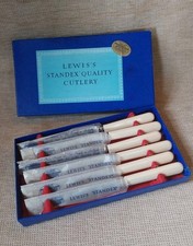 Vintage dessert knives for sale  AMERSHAM