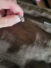 Stunning plum diamonique for sale  LIVERPOOL