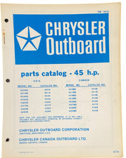 Chrysler outboard 45hp for sale  Summerville