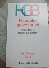 Handelsgesetzbuch hgb auflage gebraucht kaufen  Lippstadt